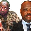 ASUU President Nasir Fagge and Supervising Minister of Education Nyeson Wike