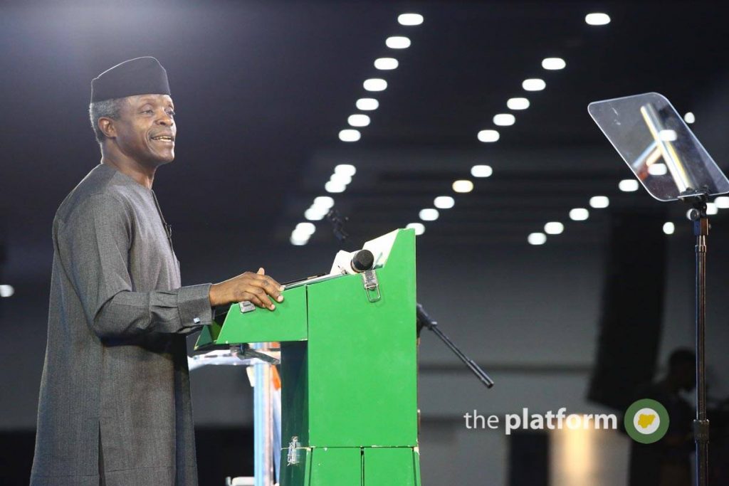 Vice President Yemi Osinbajo