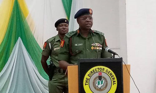 Director General National Youth Service Corps Brig Gen. Shuaibu Ibrahim NYSC