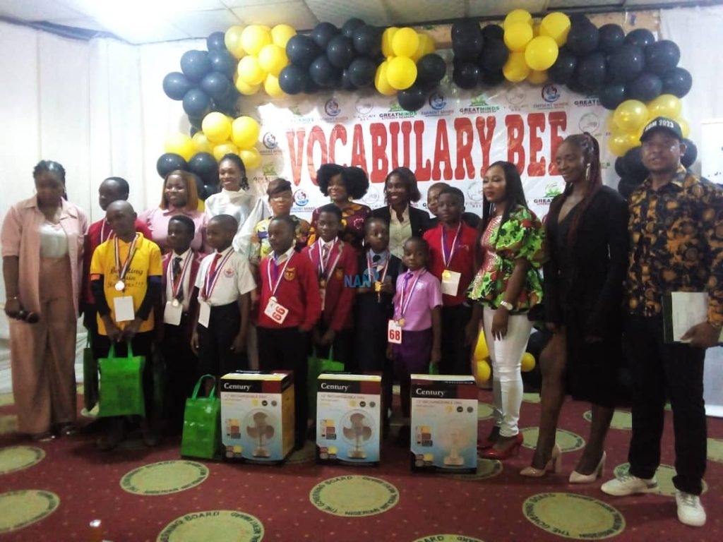 Participatnts at the Vocabulary Bee competition in Abuja 1024x768 1