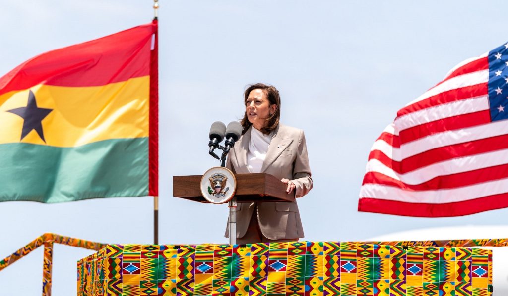 United States Vice President, Kamala Harris in Africa