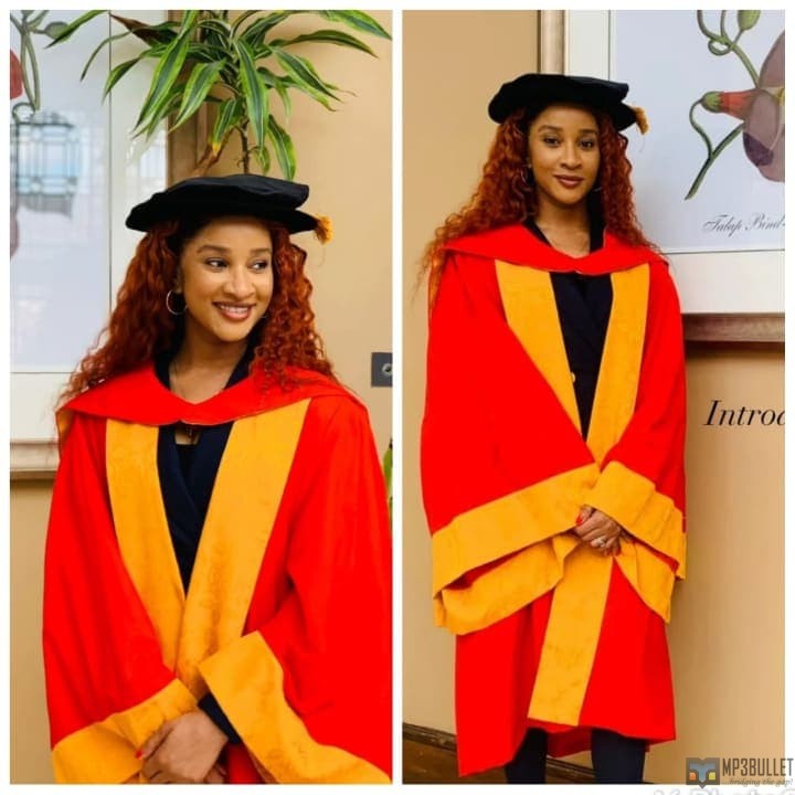 Nigerian artists with honorary doctorate degrees Adesua Etomi