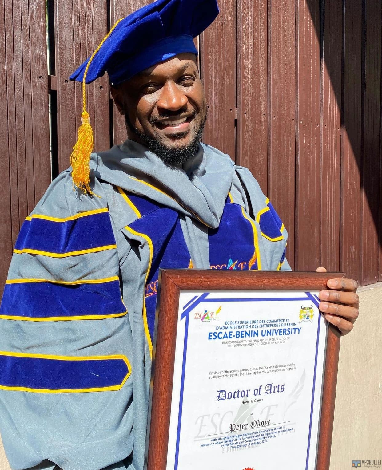 Nigerian artists with honorary doctorate degrees Mr P