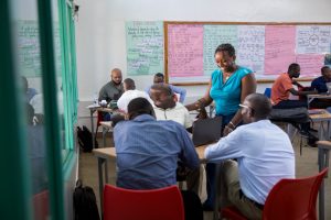 Nyagaki upskilling teachers in Rwanda