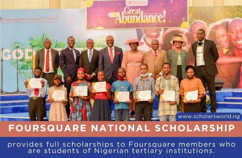 Foursquare National Scholarship