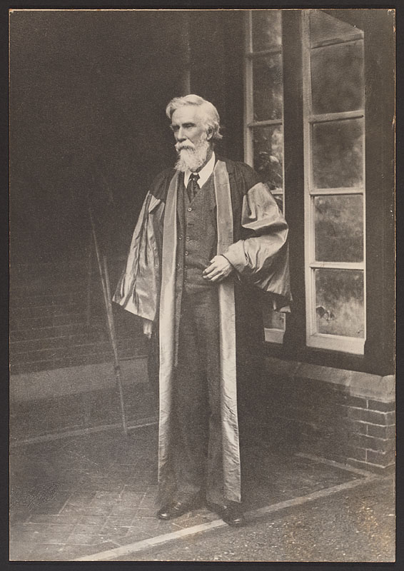 Albert Venn Dicey in academic robes