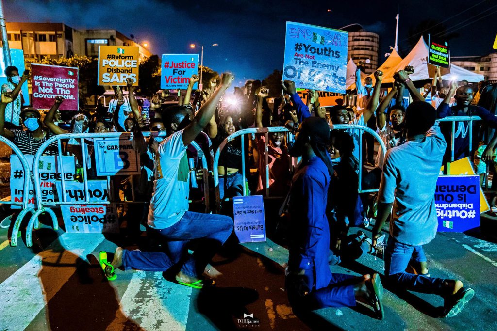 20201022 wiki protest against the special anti robbery squad sars in lagos nigeria ac