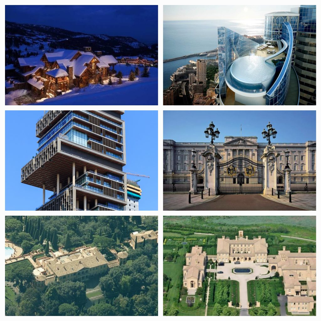 Top Most Expensive Houses in the World