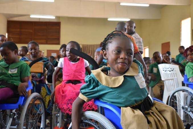 Girls with disabilities